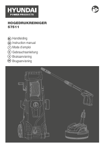 Mode d’emploi Hyundai 57511 Nettoyeur haute pression