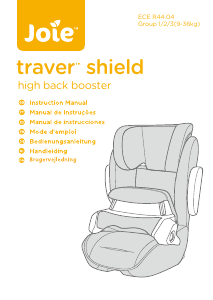 Handleiding Joie Traver Shield Autostoeltje