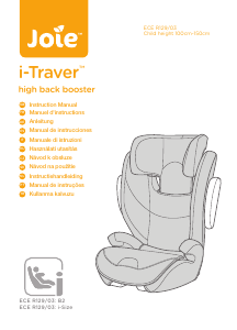 Handleiding Joie i-Traver Autostoeltje