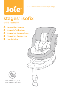 Handleiding Joie Stages Isofix Autostoeltje