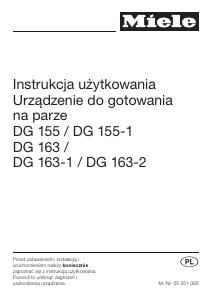 Instrukcja Miele DG 163-2 Piekarnik