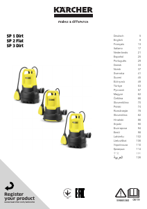 Manual Kärcher SP 2 Flat Garden Pump