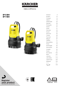 Bedienungsanleitung Kärcher SP 5 Dirt Gartenpumpe