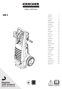 Manual de uso Kärcher KHP 4 Limpiadora de alta presión