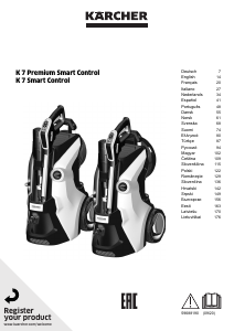 Manual de uso Kärcher K7 Premium Smart Control Limpiadora de alta presión
