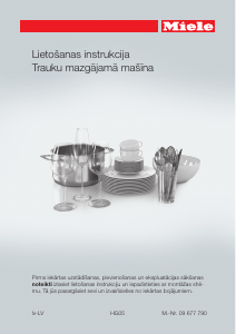 Rokasgrāmata Miele DG 6300 Cepeškrāsns