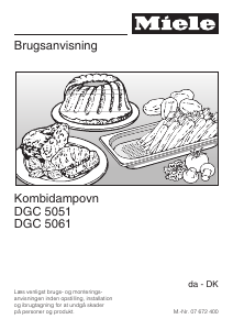 Brugsanvisning Miele DGC 5061 Ovn