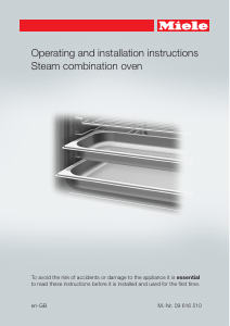 Handleiding Miele DGC 6600 Oven