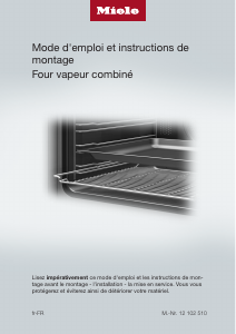 Mode d’emploi Miele DGC 7351 Four