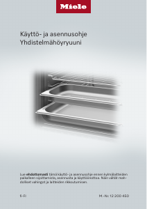 Käyttöohje Miele DGC 7860 HCX Pro Uuni
