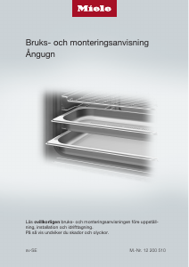 Bruksanvisning Miele DGC 7865 HCX Pro Ugn
