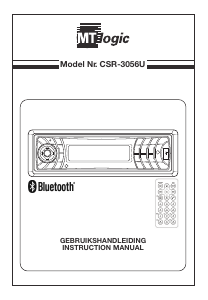 Bruksanvisning MT Logic CSR-3056MT Bilradio