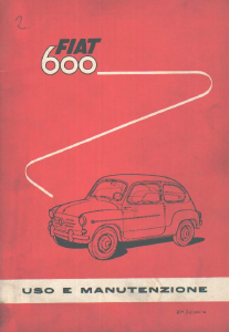 Manuale Fiat 600 (1960)