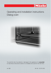 Handleiding Miele DO 6860 Oven