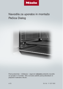 Priročnik Miele DO 7860 Pečica