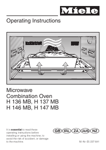 Handleiding Miele H 136 MB Oven