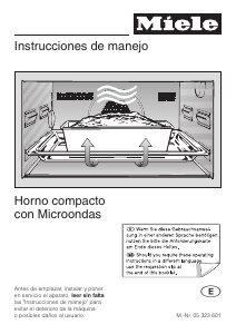 Manual de uso Miele H 147 MB Horno