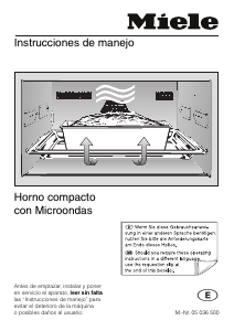Manual de uso Miele H 162 MB Horno