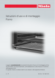 Manuale Miele H 2160 B Forno