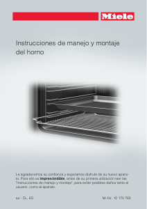 Manual de uso Miele H 2261-1 B Horno