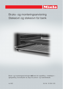Bruksanvisning Miele H 2267 B Active Ovn