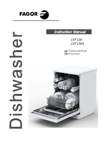 Manual Fagor LVF13A  Dishwasher