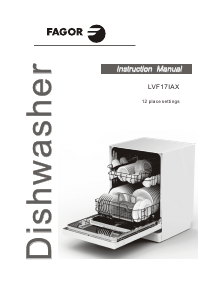 Manual Fagor LVF17IAX  Dishwasher