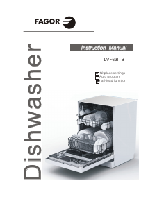 Manual Fagor LVF63ITB  Dishwasher