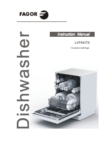 Manual Fagor LVF66ITA  Dishwasher