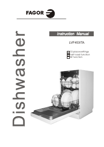 Manual Fagor LVF453ITA  Dishwasher