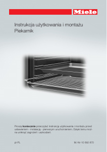 Instrukcja Miele H 2661-1 B Piekarnik