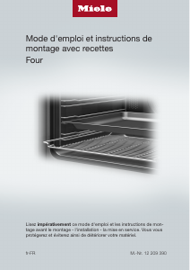 Mode d’emploi Miele H 2761 B Four
