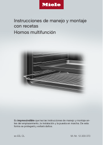 Manual de uso Miele H 2861 BP Horno