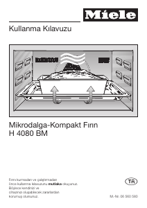 Kullanım kılavuzu Miele H 4080 BM Fırın