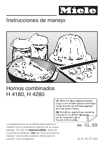 Manual de uso Miele H 4280 B Horno