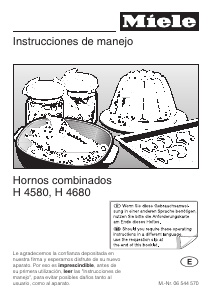 Manual de uso Miele H 4680 B Horno