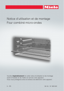 Mode d’emploi Miele H 6200 B Four