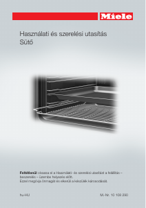 Használati útmutató Miele H 6260 BP Kemence