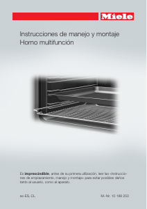 Manual de uso Miele H 6890 BP Horno