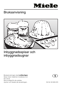 Bruksanvisning Miele H 262 B Spis