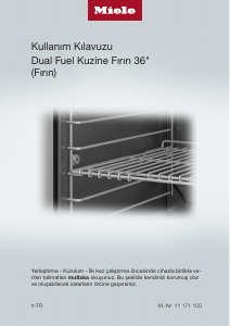 Kullanım kılavuzu Miele HR 1936-1 G Solo fırın