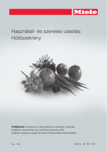 Használati útmutató Miele K 14827 SD Hűtőszekrény