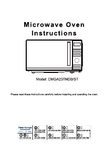 Handleiding Candy CMGA23TNDB/ST Magnetron