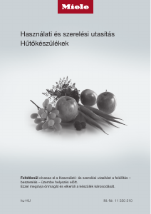 Használati útmutató Miele K 2802 Vi Hűtőszekrény