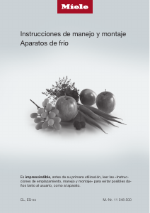 Manual de uso Miele K 2802 Vi Refrigerador