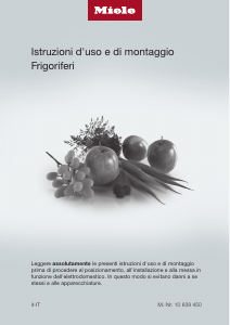 Manuale Miele K 31252 Ui-1 Frigorifero