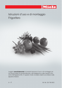 Manuale Miele K 34142 iF Frigorifero