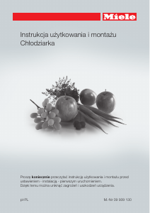 Instrukcja Miele K 37472 iD Lodówka