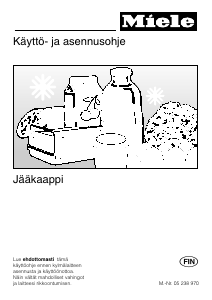 Käyttöohje Miele K 621 i Jääkaappi