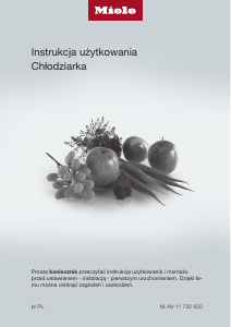 Instrukcja Miele K 7114 E Lodówka